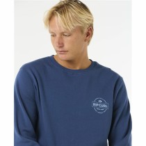 Sweat sans capuche homme Rip Curl Stapler Crew Bleu