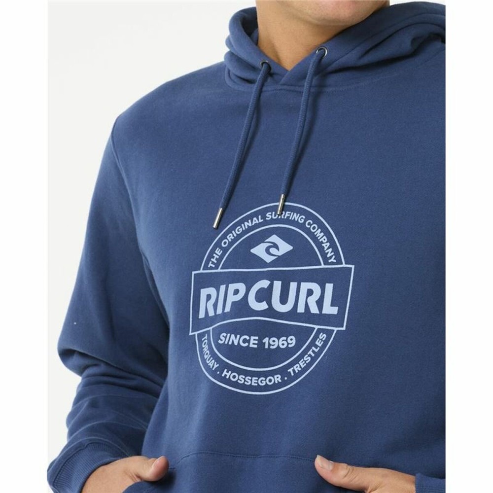 Sweat à capuche homme Rip Curl Stapler Hood Bleu