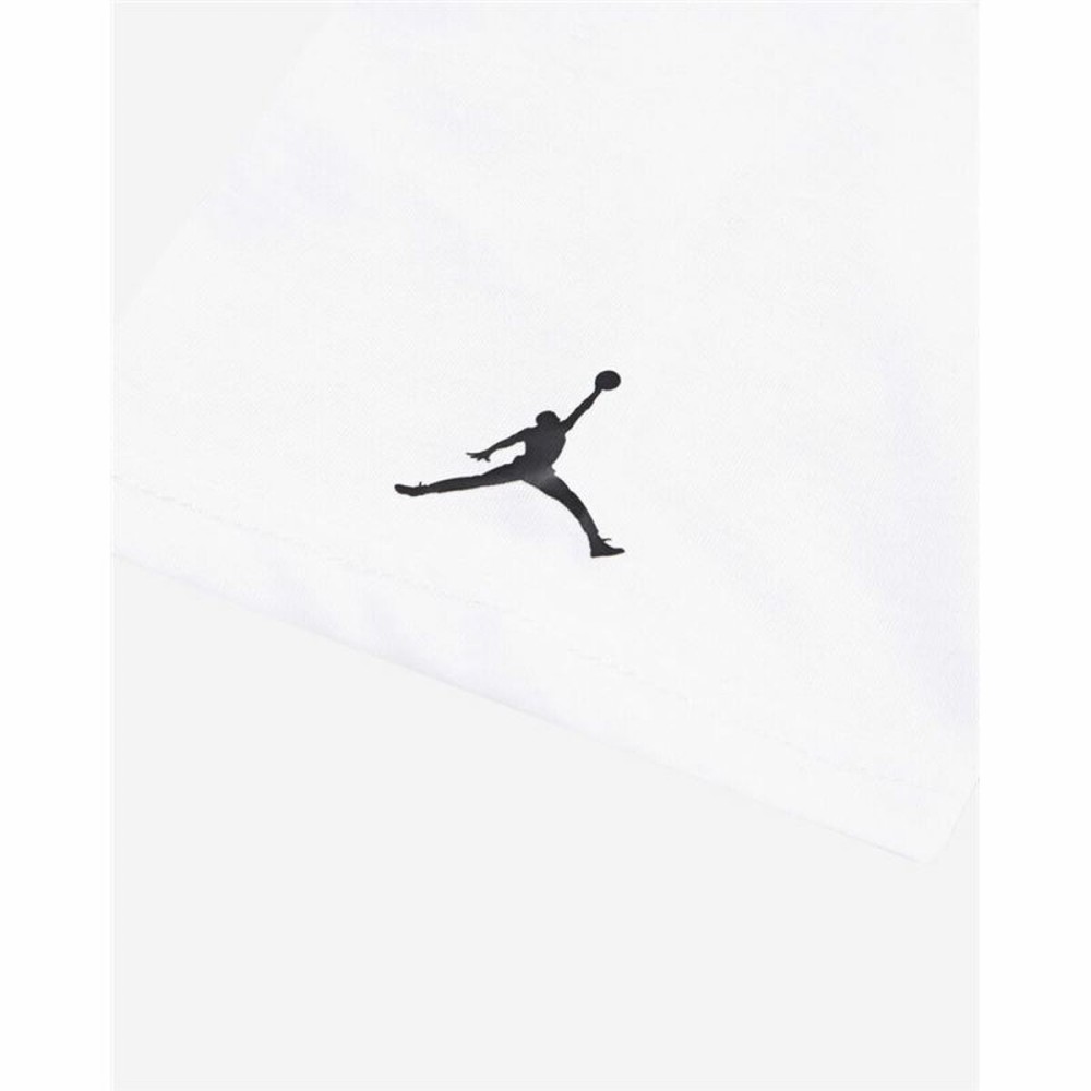 T-shirt à manches courtes enfant Jordan Jdb Mj Brand Photo Ss Crew Blanc