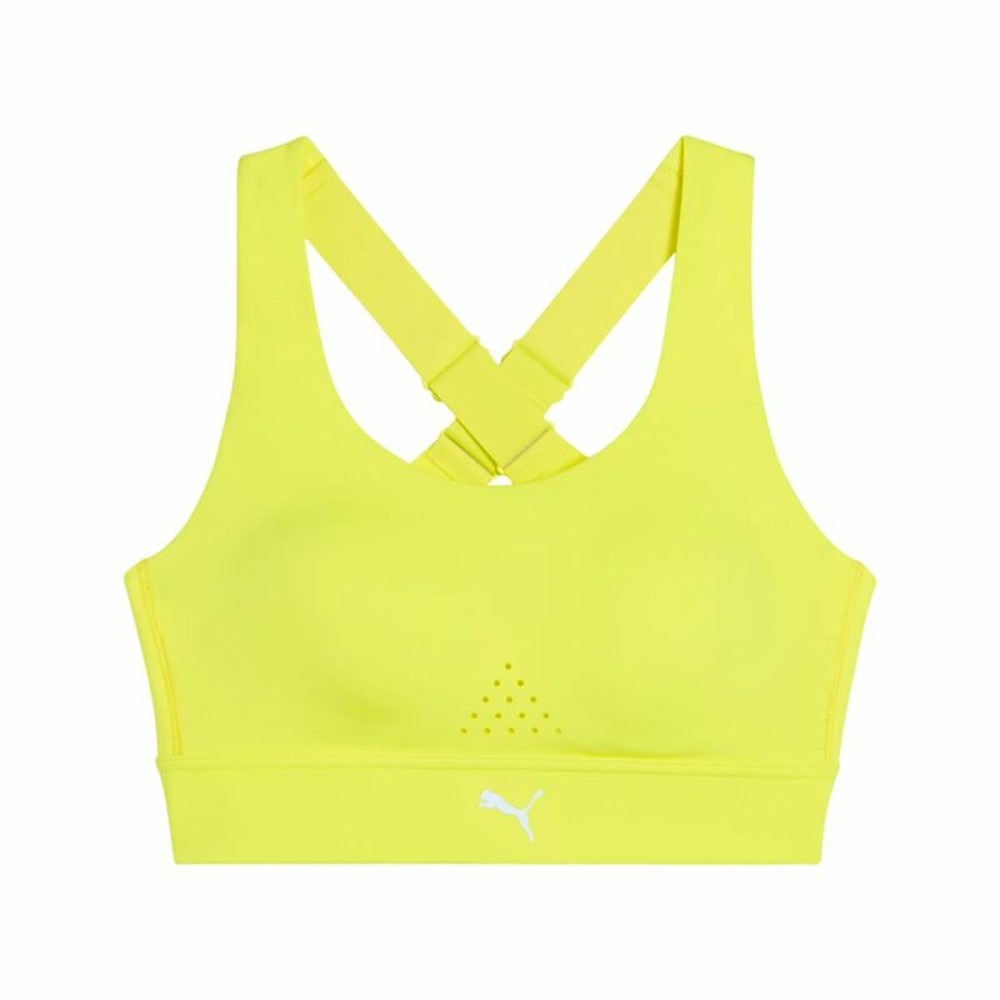Soutien-gorge de Sport Puma Pwrbreathe Run Jaune