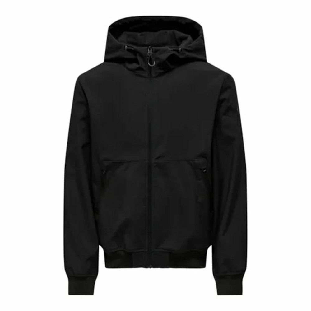 Veste Hommes Only & Sons Onsbowie Softshell Bomber Noir