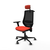 Office Chair with Headrest Mardos Piqueras y Crespo D036G2H Dark Orange