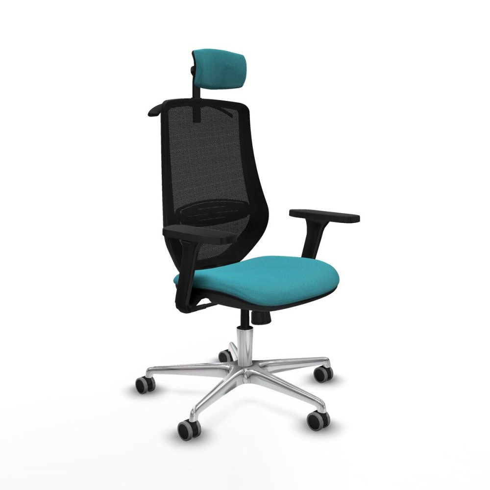 Office Chair with Headrest Mardos Piqueras y Crespo D086G2H Turquoise