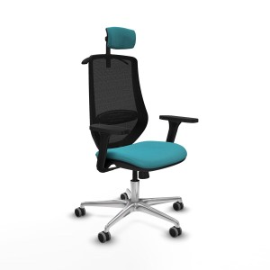 Office Chair with Headrest Mardos Piqueras y Crespo D086G2H Turquoise