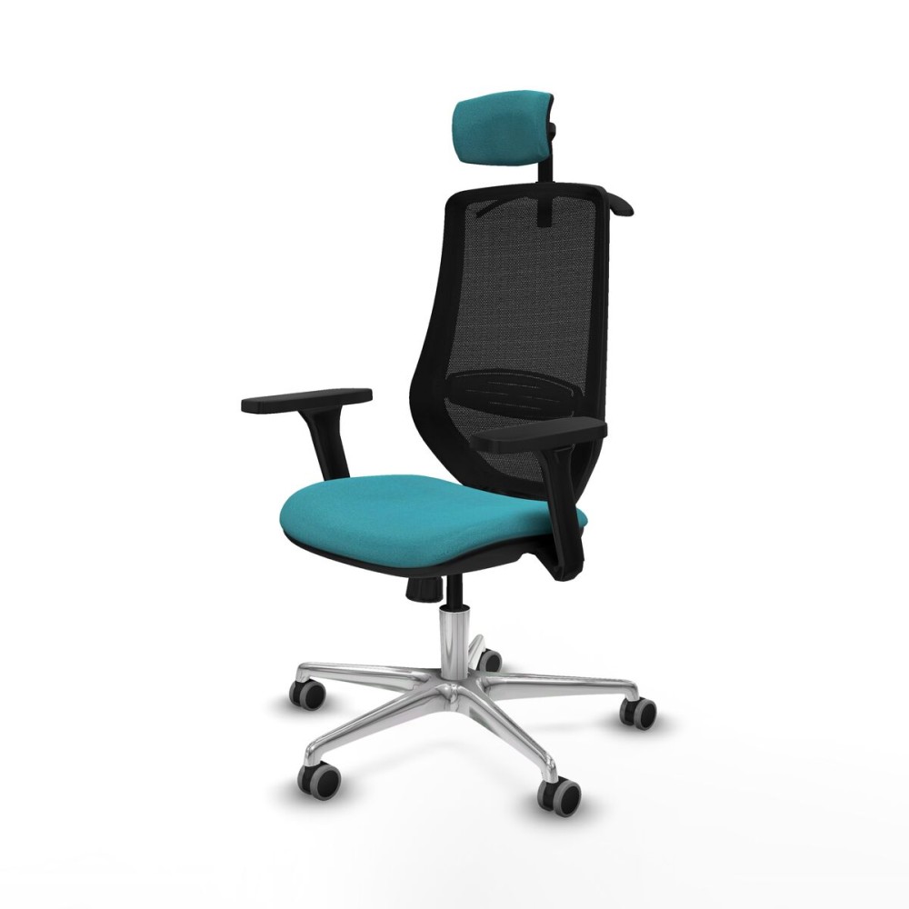 Office Chair with Headrest Mardos Piqueras y Crespo D086G2H Turquoise