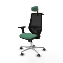 Office Chair with Headrest Mardos Piqueras y Crespo D086G2H Emerald Green
