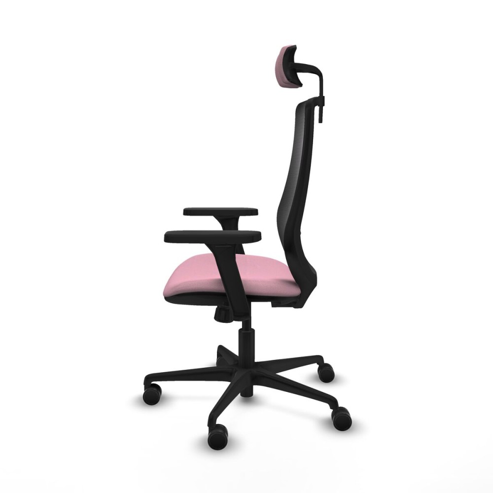 Office Chair with Headrest Mardos Piqueras y Crespo D036N2W Pink