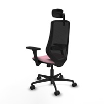 Office Chair with Headrest Mardos Piqueras y Crespo D036N2W Pink