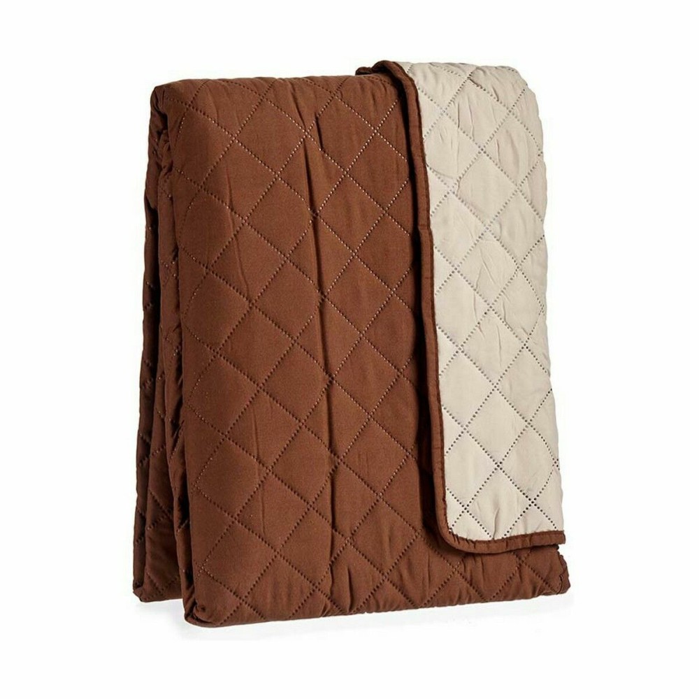 Housse de canapé Rembourré Marron Beige 290 x 200 x 0,5 cm (6 Unités)