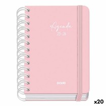 Agenda DOHE SERENITY WIRE´O Rose A6 120 x 170 mm 2025-2026 (20 Unités)