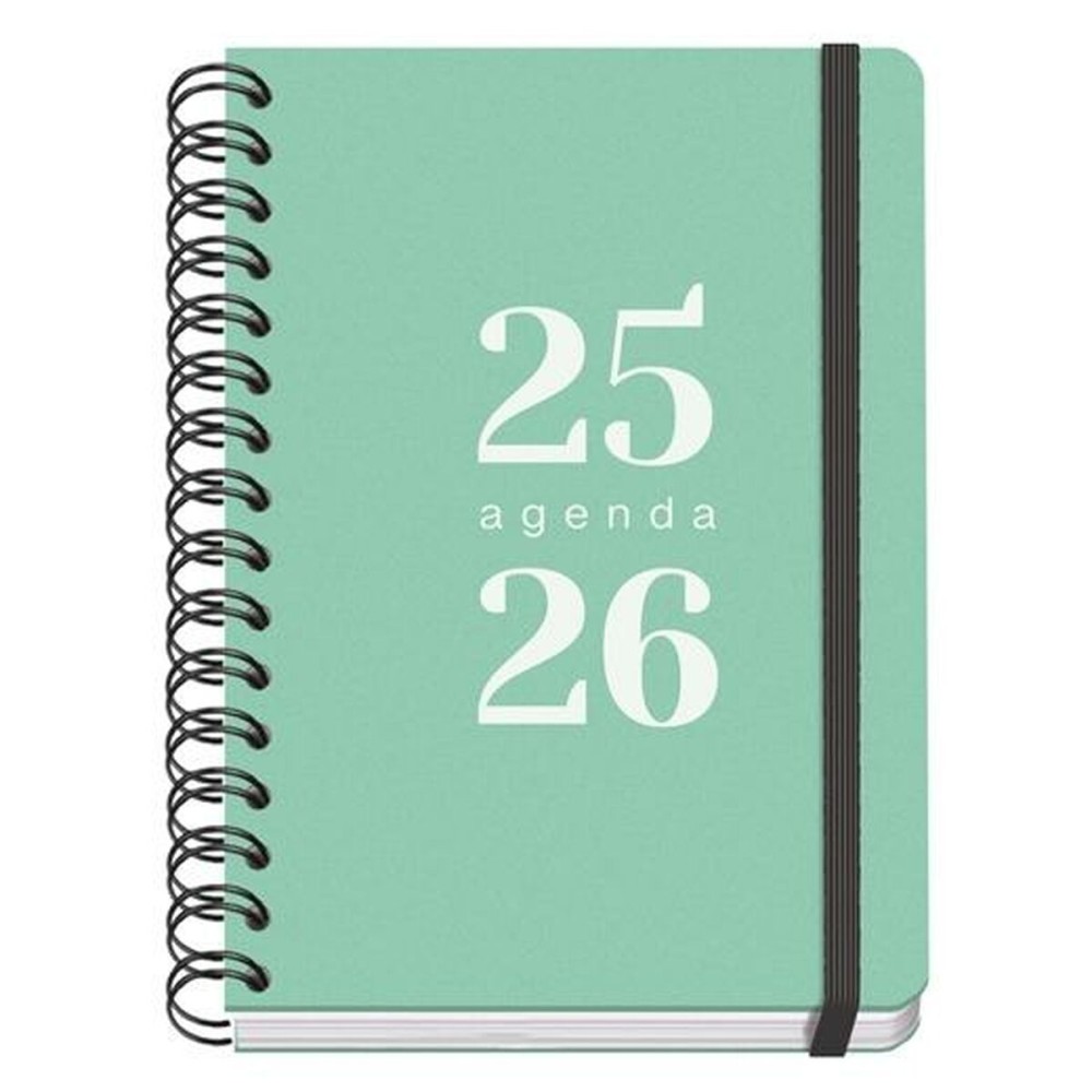 Agenda DOHE GRAMMAR Vert A5 150 x 210 mm 2025-2026 (20 Unités)