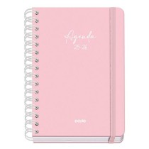 Agenda DOHE SERENITY WIRE´O Rose A5 150 x 210 mm 2025-2026 (20 Unités)
