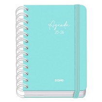 Agenda DOHE SERENITY WIRE´O Vert A6 120 x 170 mm 2025-2026 (20 Unités)