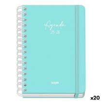 Agenda DOHE SERENITY WIRE´O Vert A5 150 x 210 mm 2025-2026 (20 Unités)