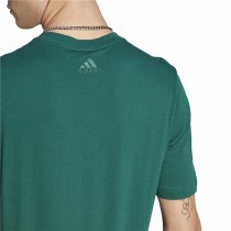 Herren Kurzarm-T-Shirt Adidas Linear Sj Olive S