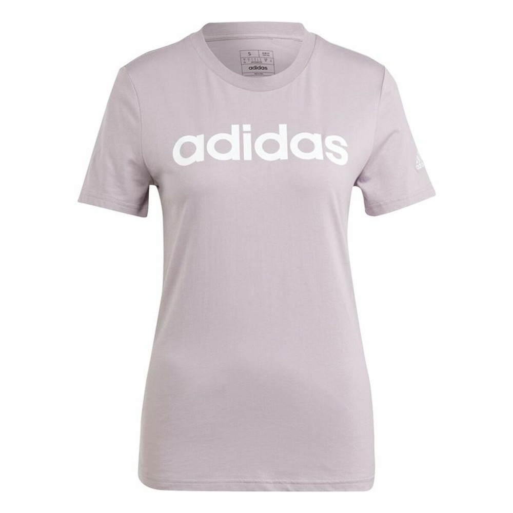 Damen Kurzarm-T-Shirt Adidas Linear (XS)