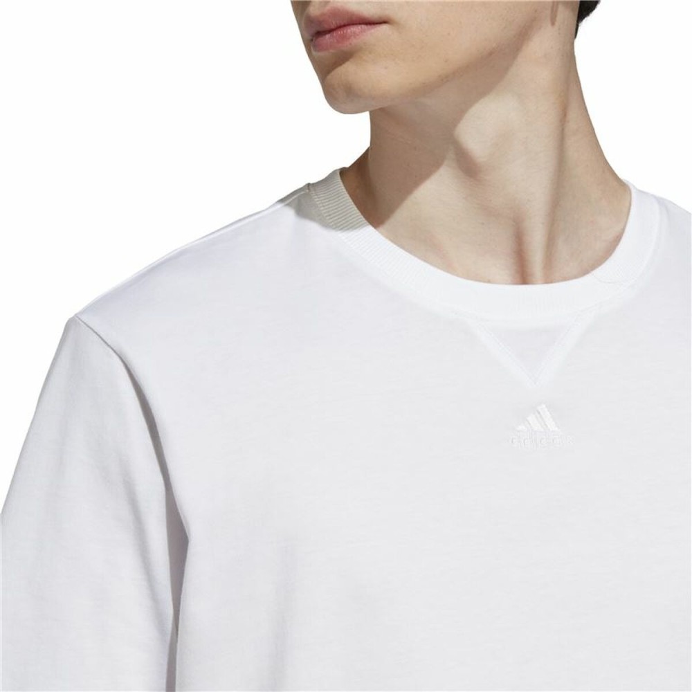 Herren Kurzarm-T-Shirt Adidas M All Szn T Weiß L