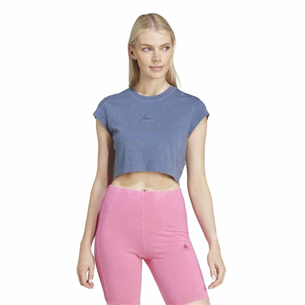 Damen Kurzarm-T-Shirt Adidas All Szn (XS)