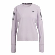 Langarm Damen T-Shirt Adidas Own the Run Lila
