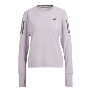 Langarm Damen T-Shirt Adidas Own the Run Lila