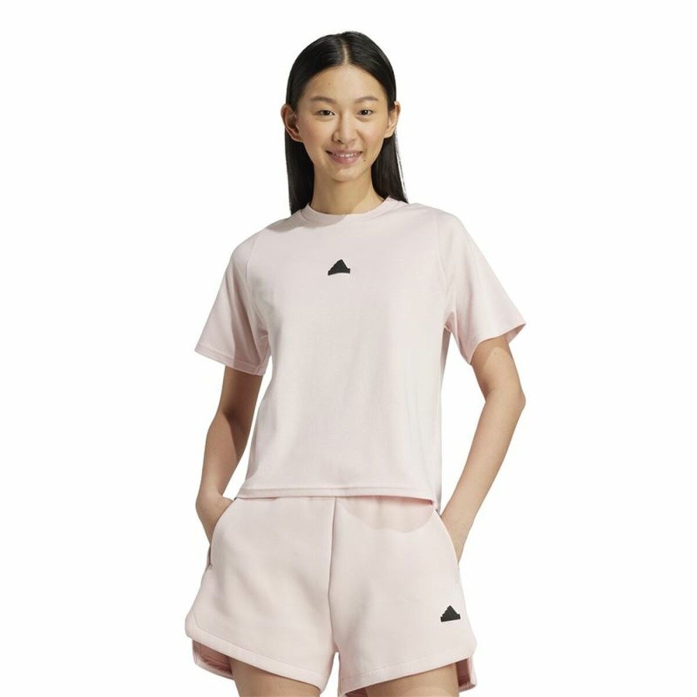 Damen Kurzarm-T-Shirt Adidas Z.N.E. (XL)
