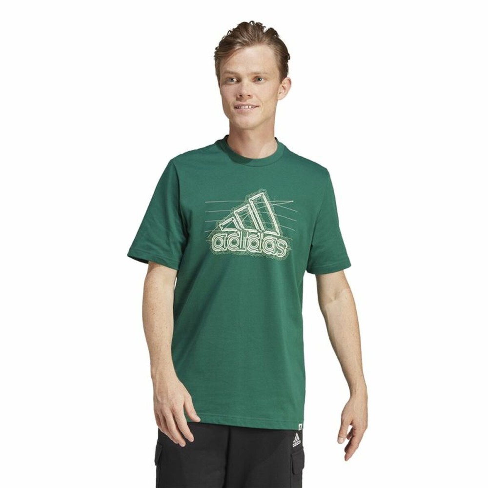 Herren Kurzarm-T-Shirt Adidas Growth Bos XS