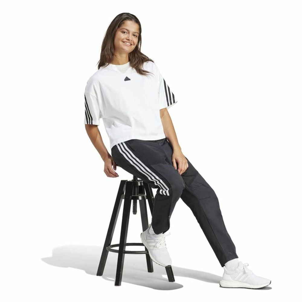T-shirt à manches courtes femme Adidas Future Icons 3 Bandas (S)