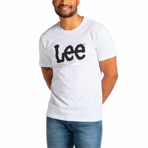 Men’s Short Sleeve T-Shirt Lee Wobbly Logo 2XL