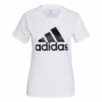 Damen Kurzarm-T-Shirt Adidas GL0649 Weiß (XS)