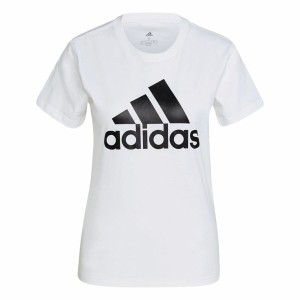 Damen Kurzarm-T-Shirt Adidas GL0649 Weiß (XS)