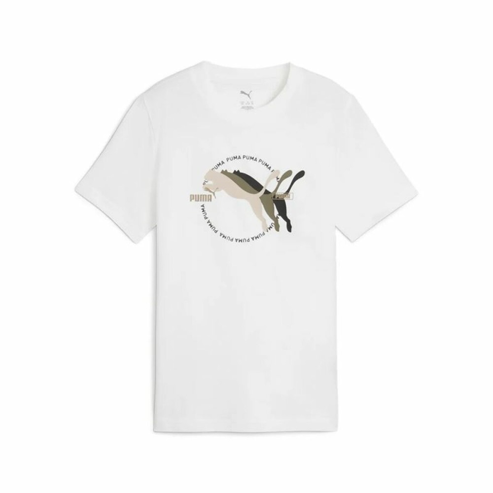 Kurzarm-T-Shirt für Kinder Puma Graphics III B 7-8 Jahre