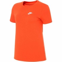 Damen Kurzarm-T-Shirt Nike Sportswear Orange (M)