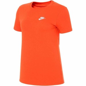 Damen Kurzarm-T-Shirt Nike Sportswear Orange (M)