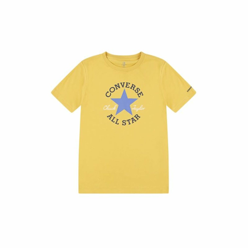 Child's Short Sleeve T-Shirt Converse Cnvb Dissected Chuck Patch Ss Golden 12-13 Years