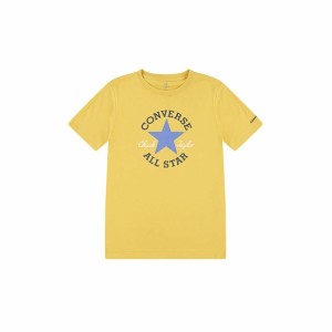 Kurzarm-T-Shirt für Kinder Converse Cnvb Dissected Chuck Patch Ss Gold 12-13 Jahre