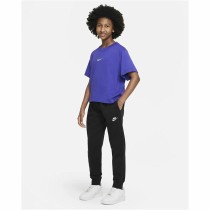 Child's Short Sleeve T-Shirt Nike Sportswear Blue