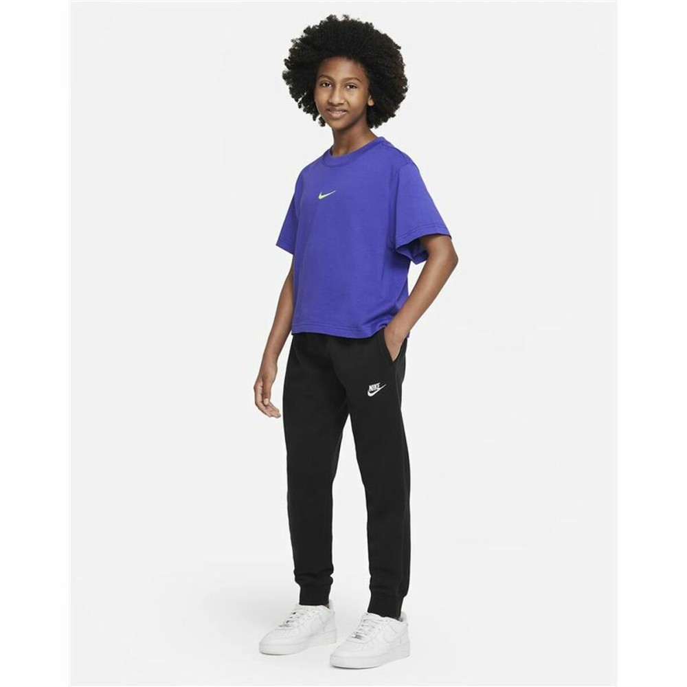 Child's Short Sleeve T-Shirt Nike Sportswear Blue