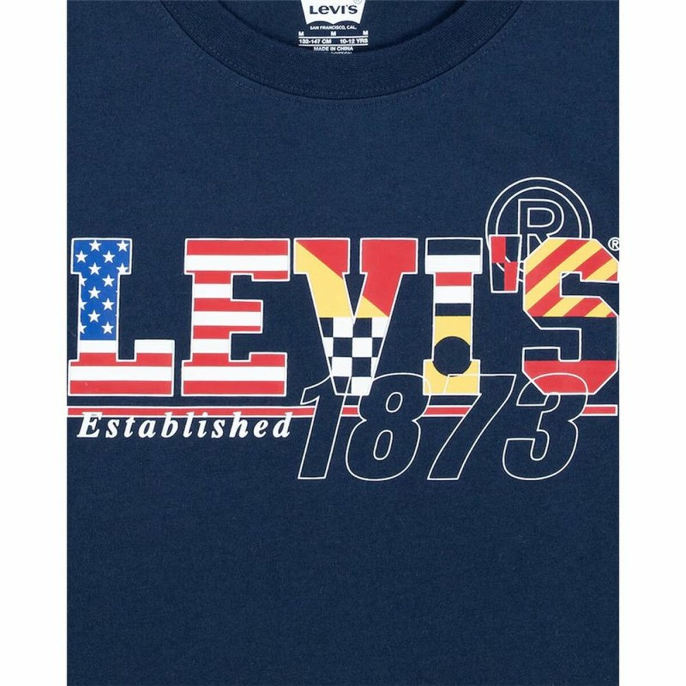 Kurzarm-T-Shirt für Kinder Levi's Lvb Cast Off 4 Jahre