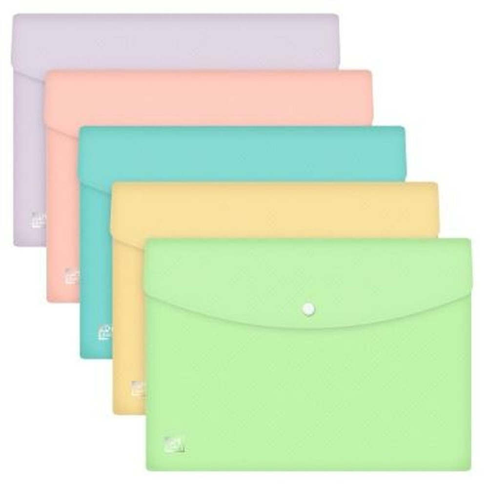 Document Folder Oxford URBAN Multicolour A4 polypropylene Clasp (5 Units)