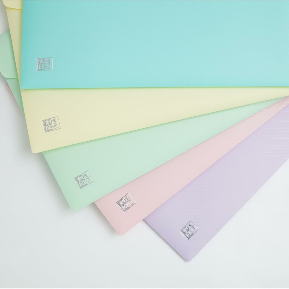 Document Folder Oxford URBAN Multicolour A4 polypropylene Clasp (5 Units)