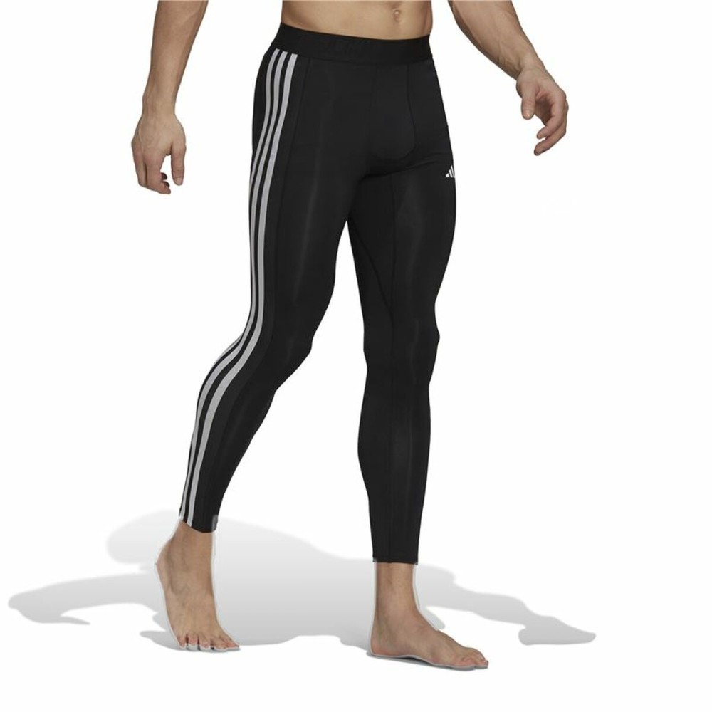 Sports Leggings for Men Adidas Tf 3S L Tight Black (2XL)
