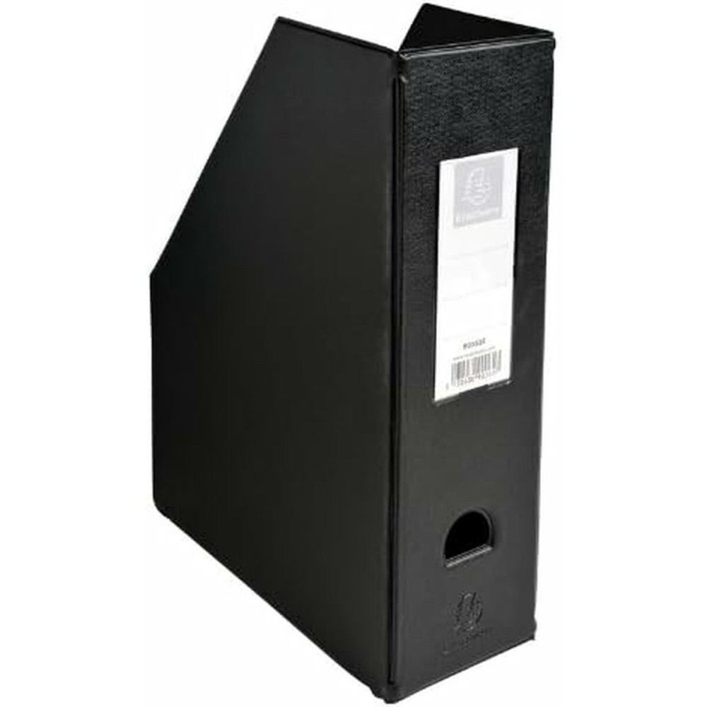 Porte-revues Exacompta Noir A4 PVC (10 Unités)