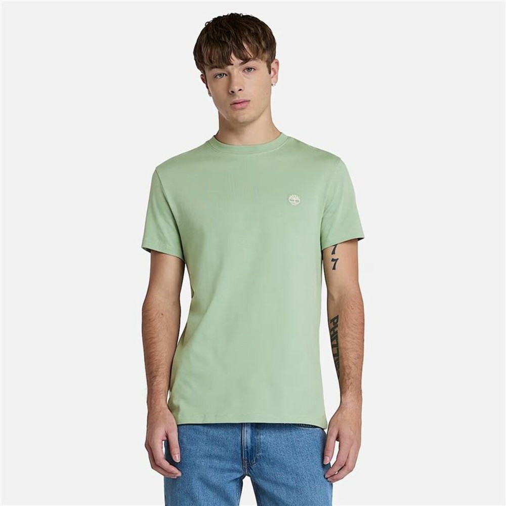 Herren Kurzarm-T-Shirt Timberland Dunstan River Khaki M