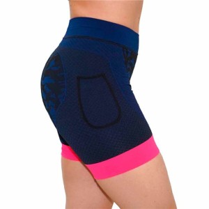 Short Sports Leggings Hanker Shiwa Blue