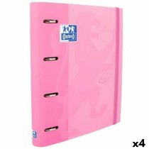 Ringbuch Oxford TOUCH Rosa A4+ (4 Stück)