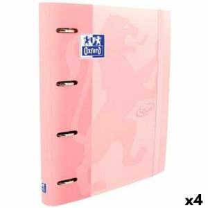 Ringbuch Oxford TOUCH Rosa A4+ (4 Stück)