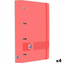 Ringbuch Oxford LIVE&GO Wassermelone A4+ (4 Stück)