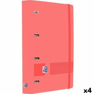 Ringbuch Oxford LIVE&GO Wassermelone A4+ (4 Stück)