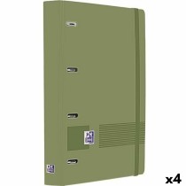 Reliure à anneaux Oxford LIVE&GO Vert A4+ (4 Unités)