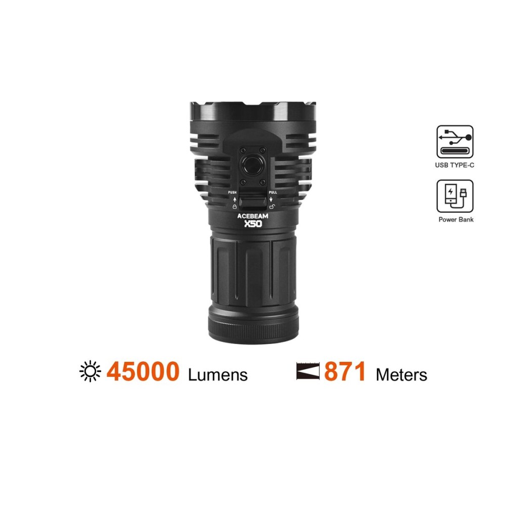 Lampe Torche Acebeam X50 2.0